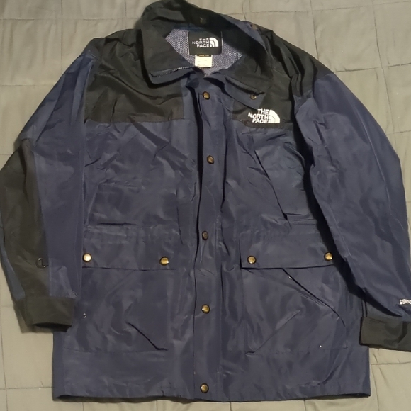 Vintage The North Face Men's Navy Jacket - Picture 1 of 10